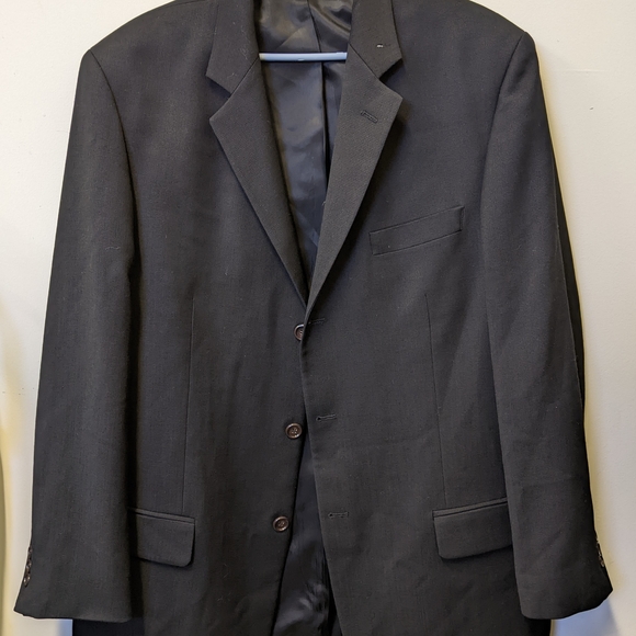 Pronto-Uomo Classic Black Men's Blazer